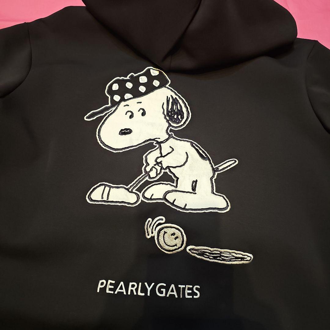 パーリーゲイツ　スヌーピー　パーカー フルジップ　フーディ