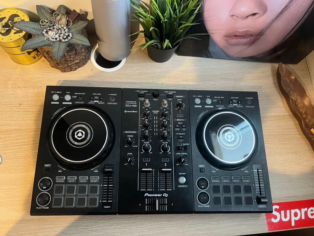 ddj400 19年製 コード付き