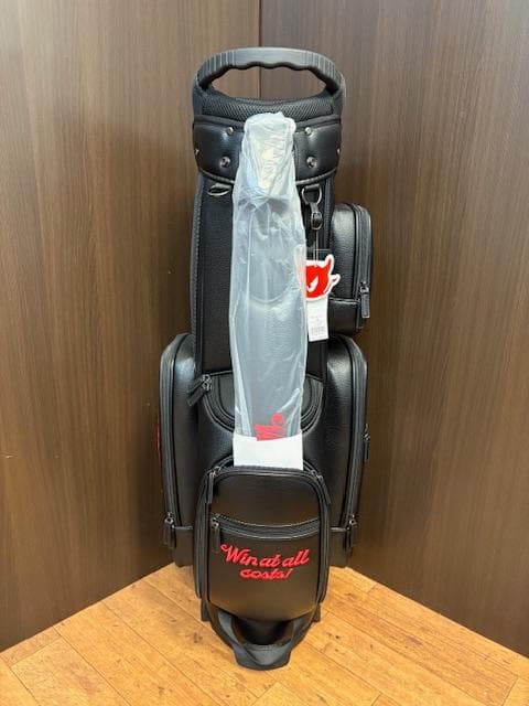 ワック BUCKET WAACK スタンド式キャディバッグ 黒