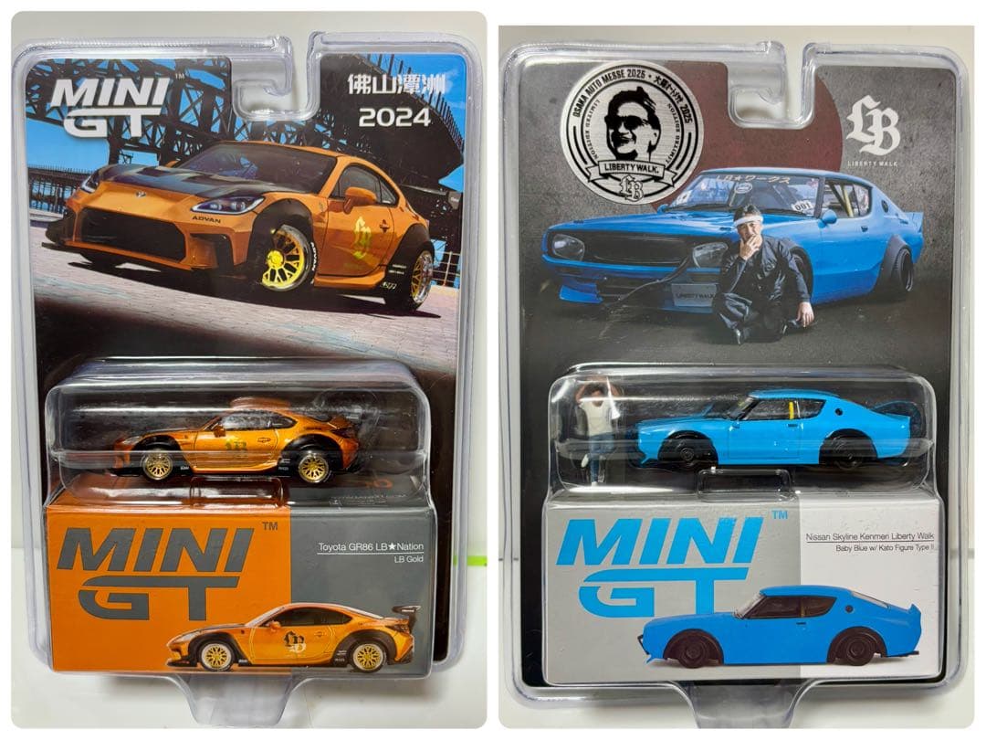 mini GT LBWK特注 GR86＆ 大阪オートメッセ限定 ケンメリ