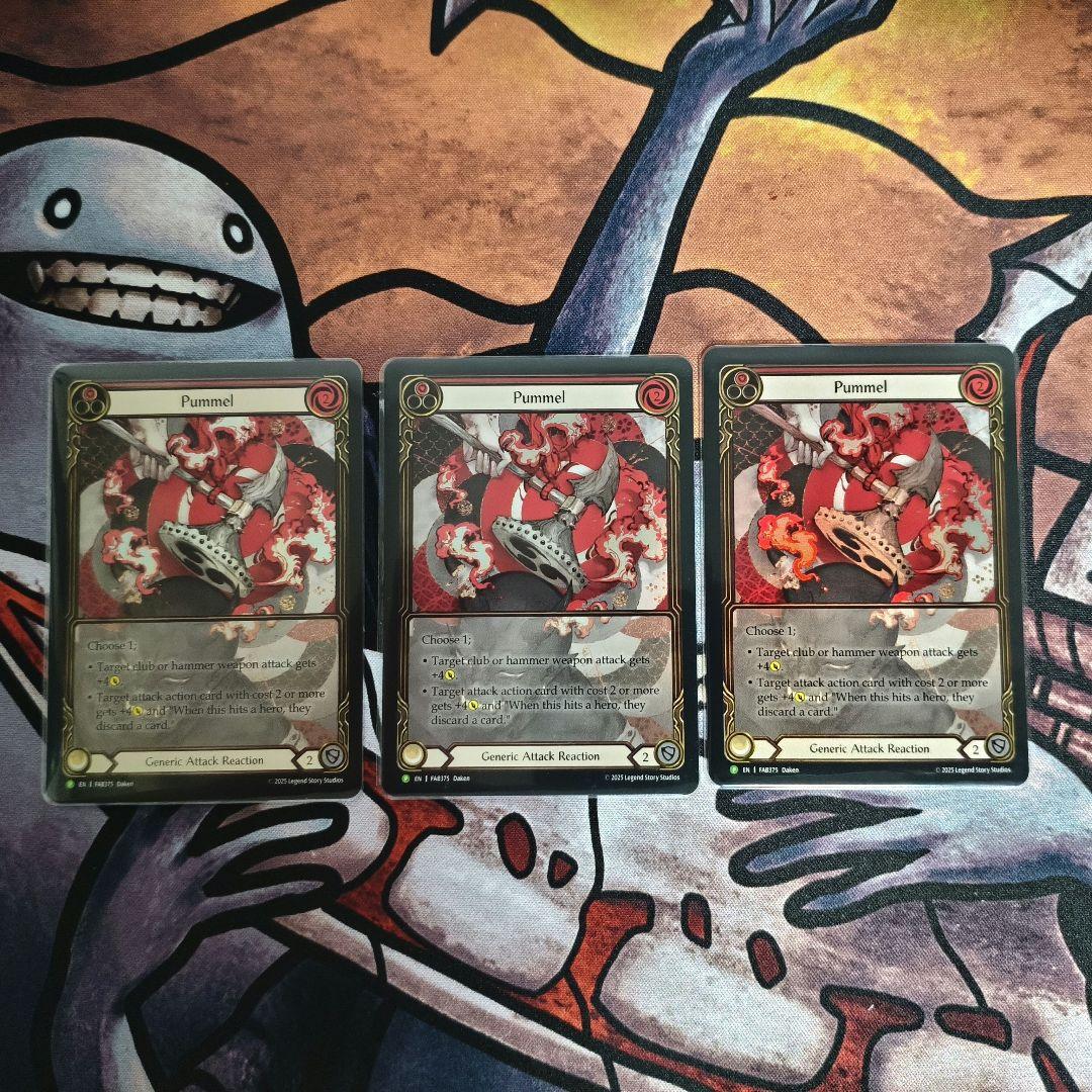 Pummel プロモ RF 3枚 FaB