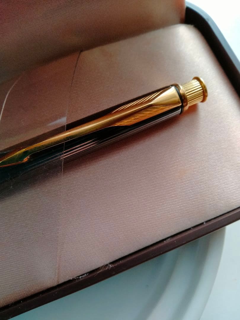 PARKER ソネット ガンメタルストライプシャーペン フランス製　廃盤品　希少