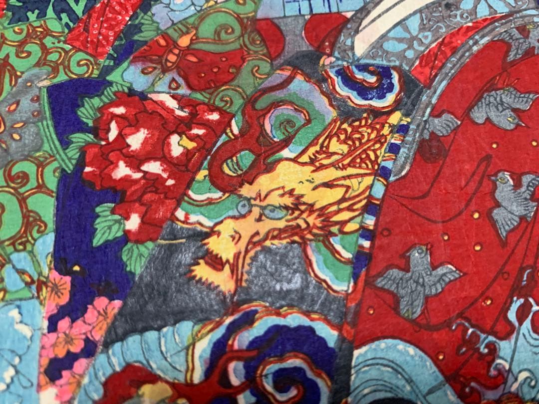 楊洲周延 浮世絵 二枚続 明治十九年 時代 錦絵 木版画 美人画