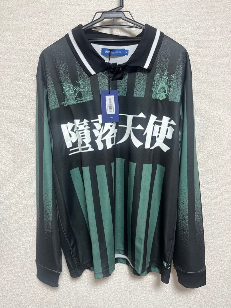ウェア SCRT KOWLOON FOOTBALL JERSEY GREEN BLACK