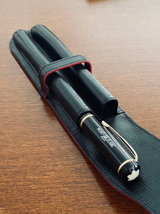 【廃番未使用限定物】モンブラン100周年　ボールペン＋専用ペンケースセット