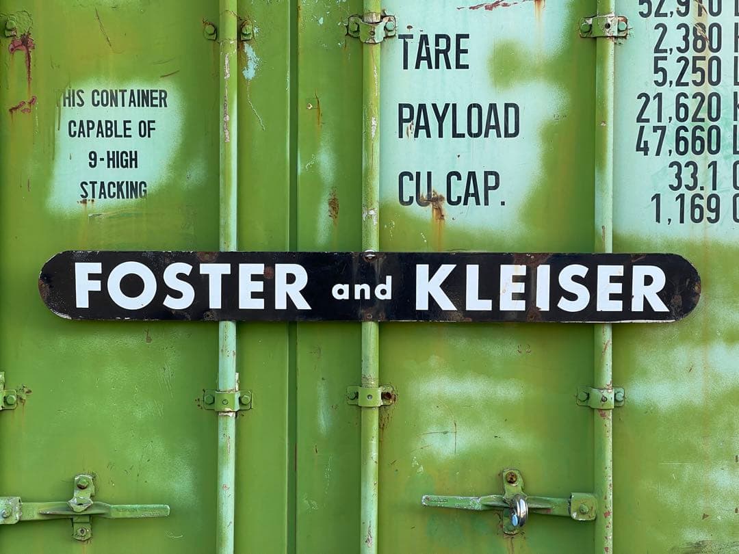 ヴィンテージサイン Foster and Kleiser フォスター&クレイザー