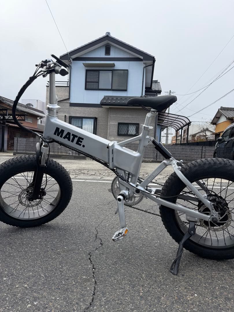 MATE X 250 MATEBAIKEほぼ新品　新発売カラー　シルバー