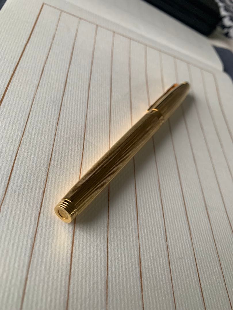 パーカー 75 ゴールド 万年筆 箱付き