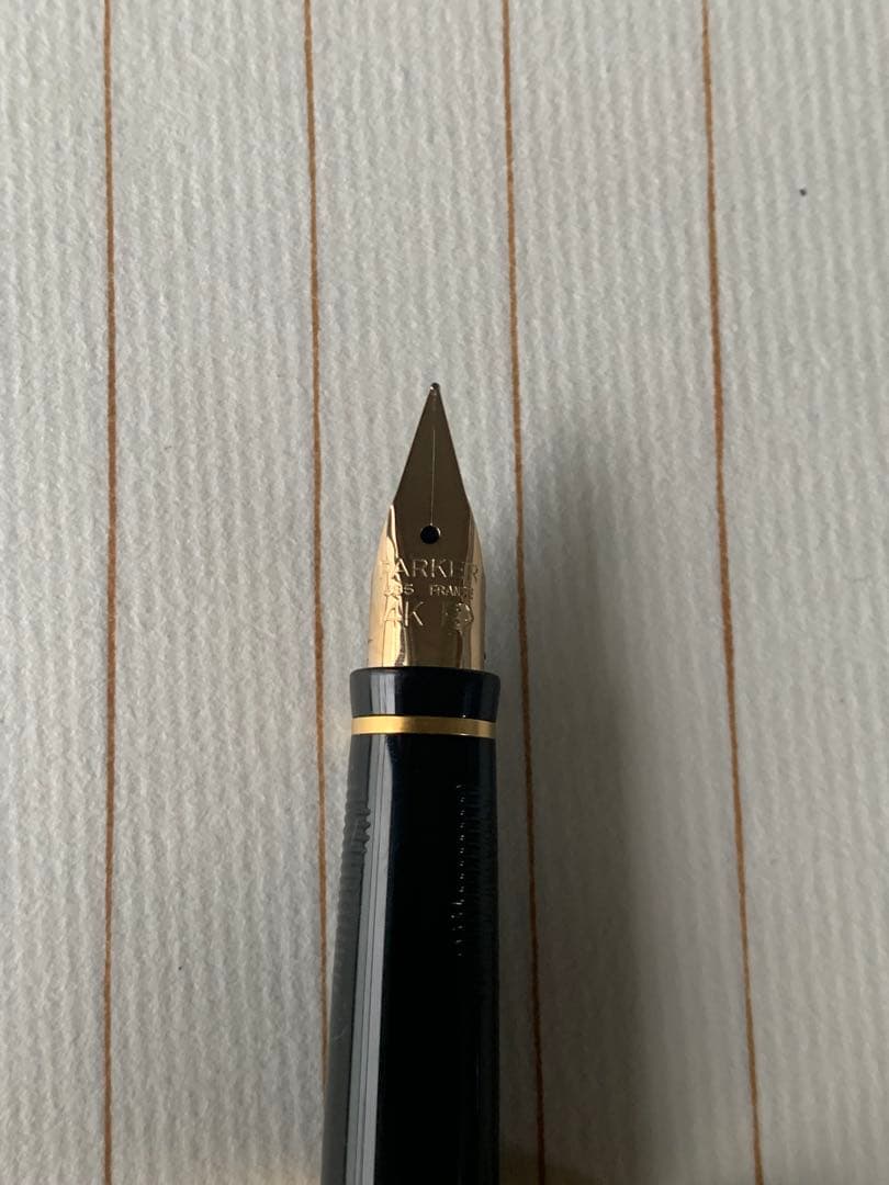 パーカー 75 ゴールド 万年筆 箱付き