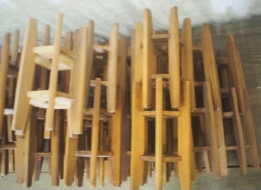 ◆38個珍しい6本脚木製糸巻きレトロ古民具糸車 オブジェインテリア アンティーク