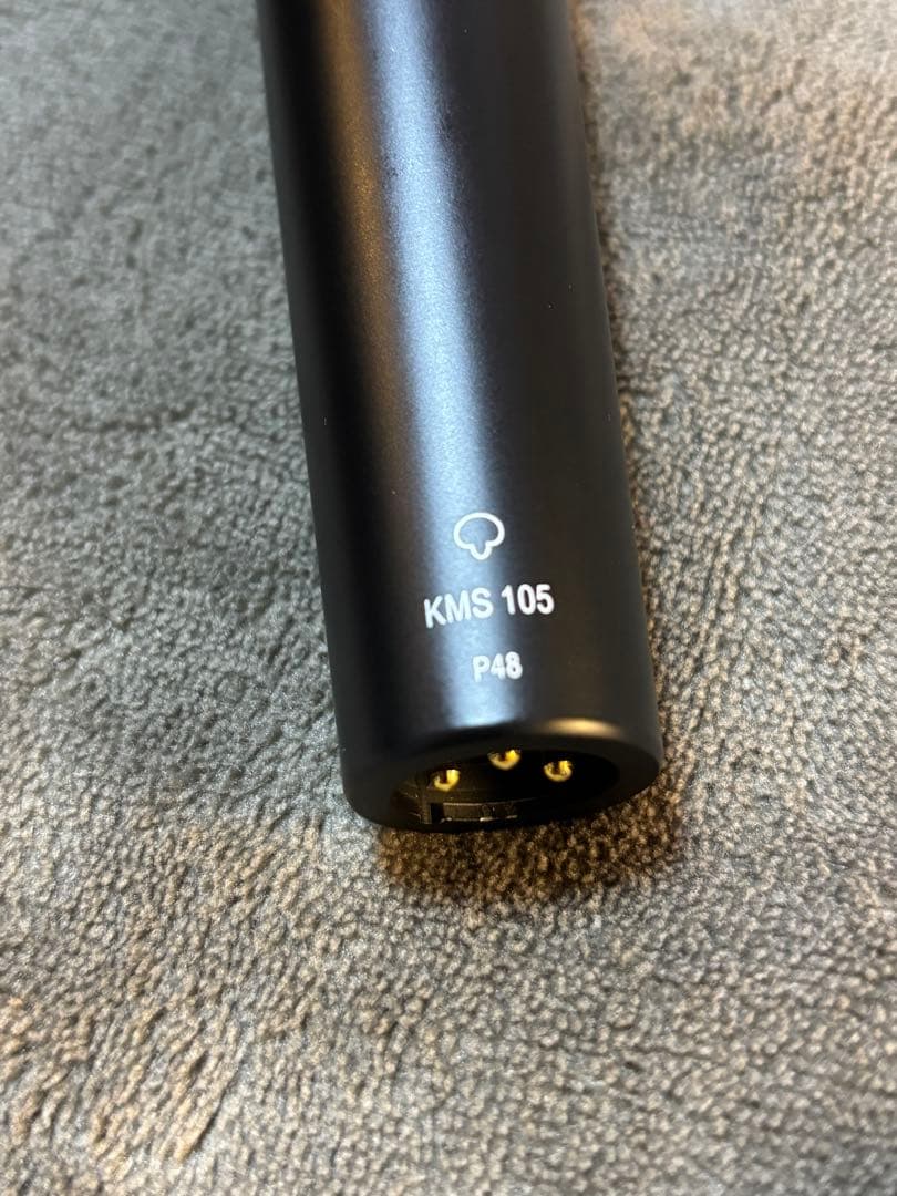 【KMS105 ノイマン コンデンサーマイク】ブラック