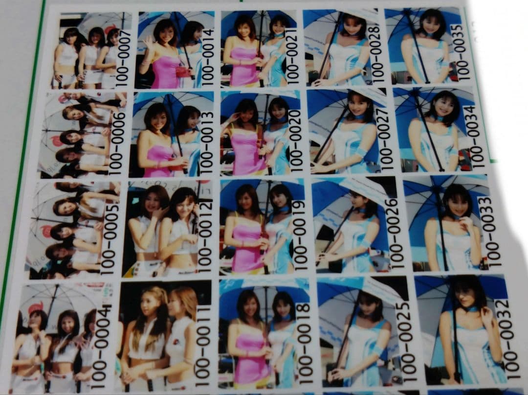 レースクイーン　写真　はがきサイズ　38枚　青柳玲麻　他　ロードレース　アイドル