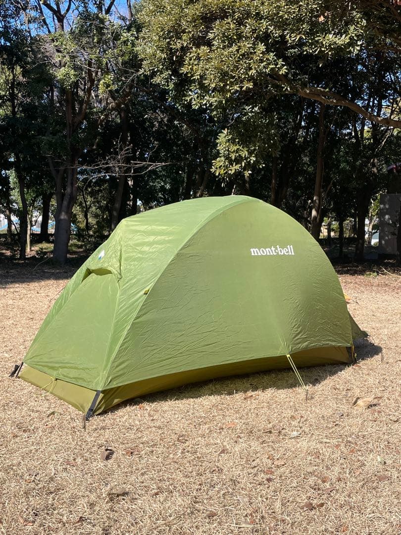 mont-bell　サンダードーム１型＋クロノスドーム1グランドシート