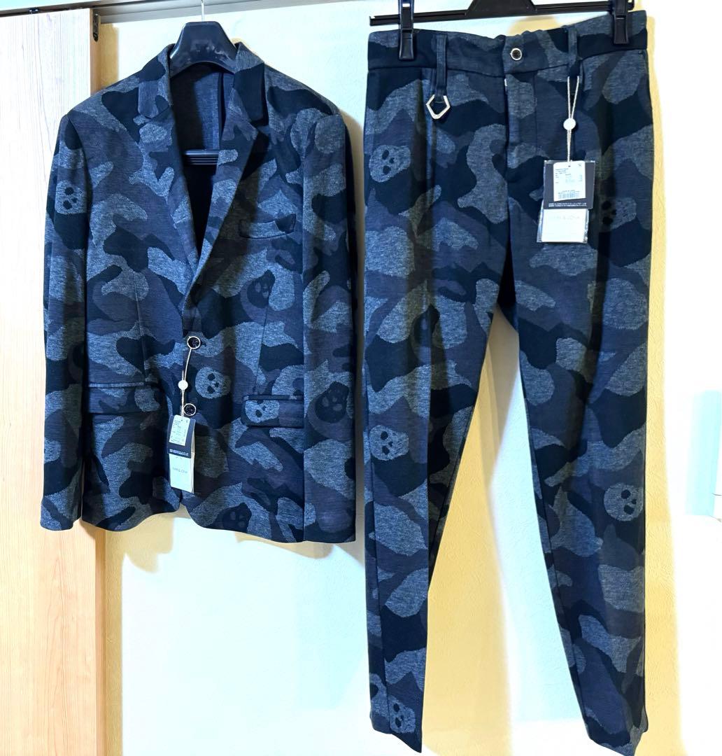 新品未使用　MARK&LONA マークアンドロナ　スーツセット44ブラック