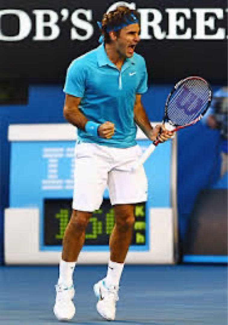 『レア』フェデラー　2010年　全豪オープン　優勝　シャツ　ナイキ　テニス