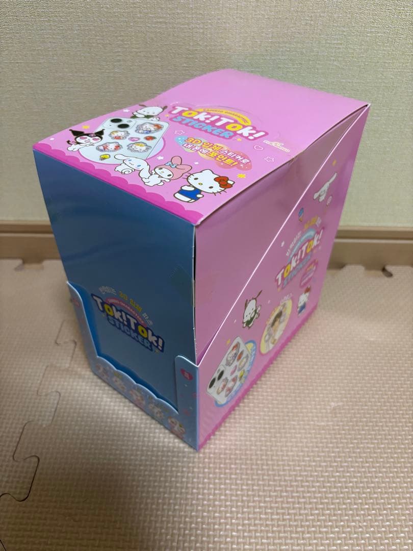 【正規品】韓国限定　サンリオ ボンボンドロップシール ステッカー 5種　15枚