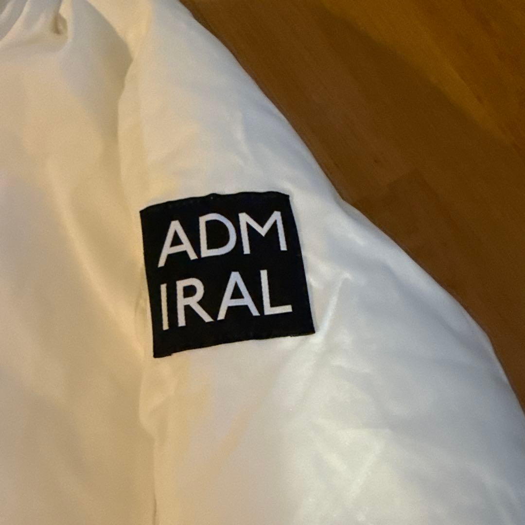 Admiral 中綿フード付きジャケット ホワイト