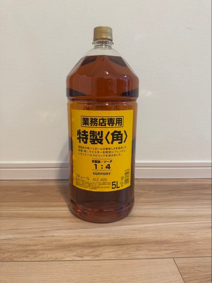 サントリー 特製〈角〉 5L アルコール40%