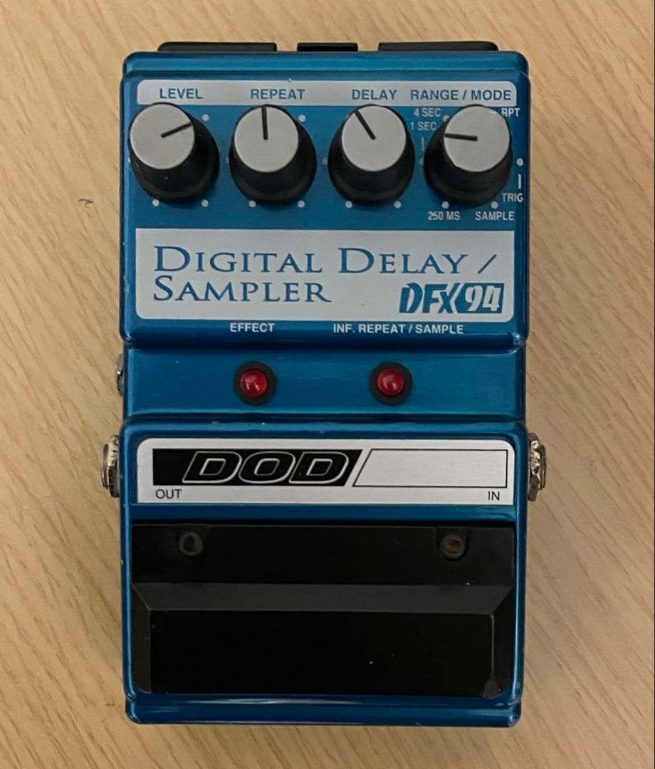 ギター DOD DFX94 Sampler / Delay