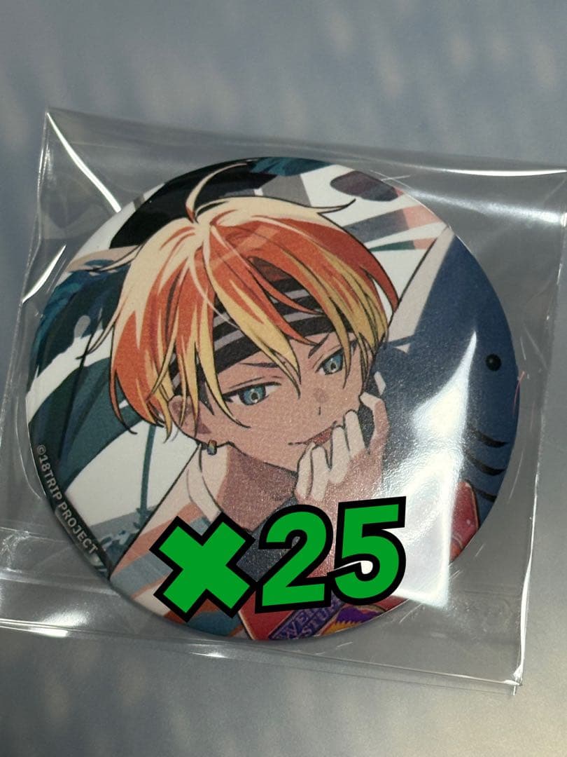 18TRIP エイトリ グッドラック 缶バッジ 五十竹あく太