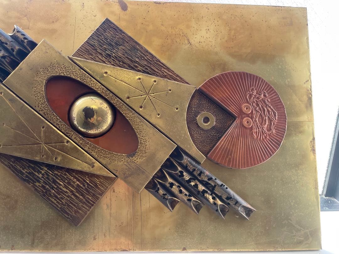 60 70年代　ミッドセンチュリー　作家:ステファン・チャン ウォールアート