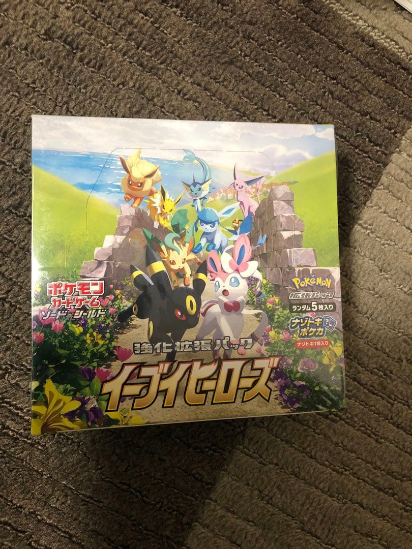 ポケモンカードゲーム イーブイヒーローズ s6aシュリンク付き　未開封box