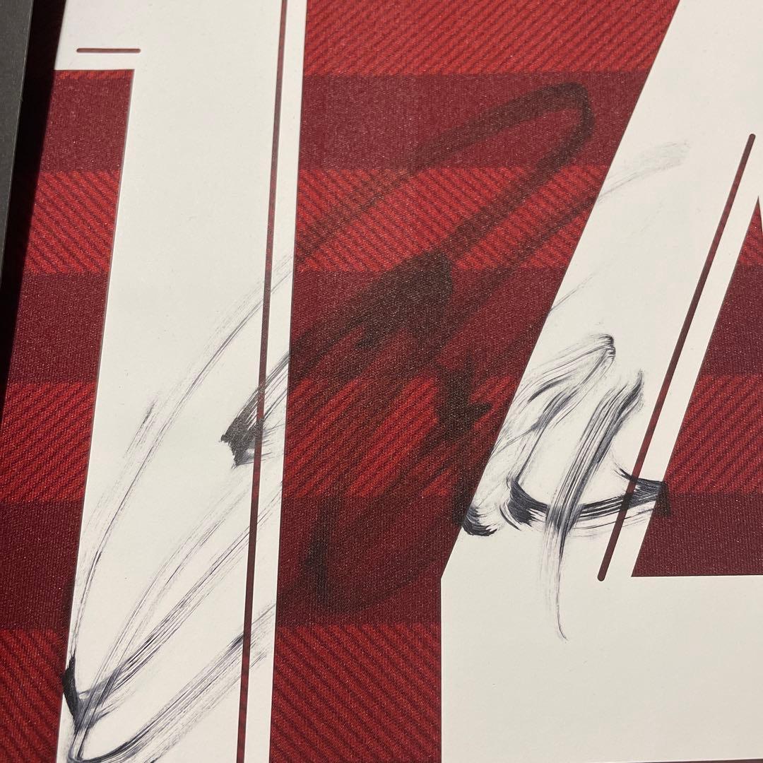 【値下げ交渉可】ヴィッセル神戸 三田選手 直筆サイン入りユニフォーム