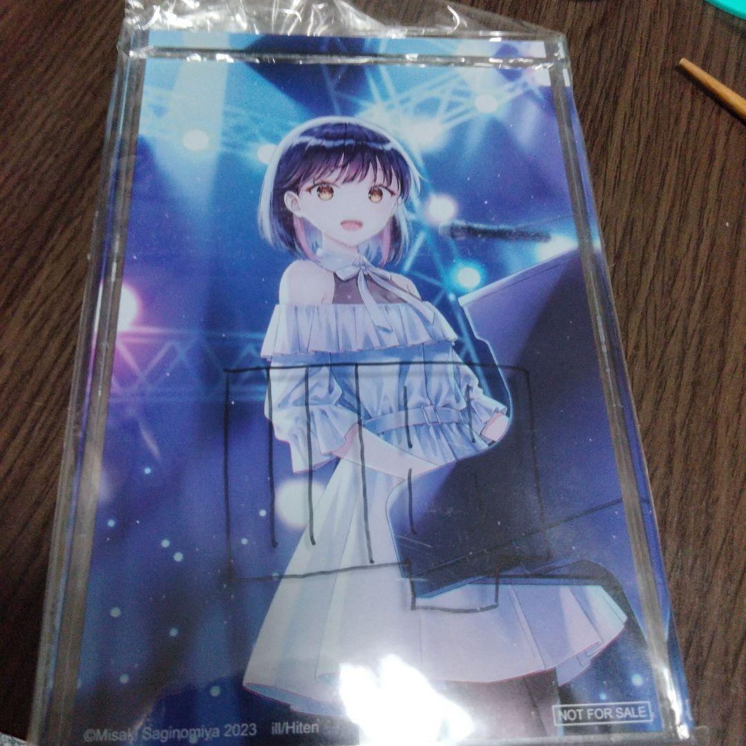 hiten直筆サインアクリルブロック　非売品