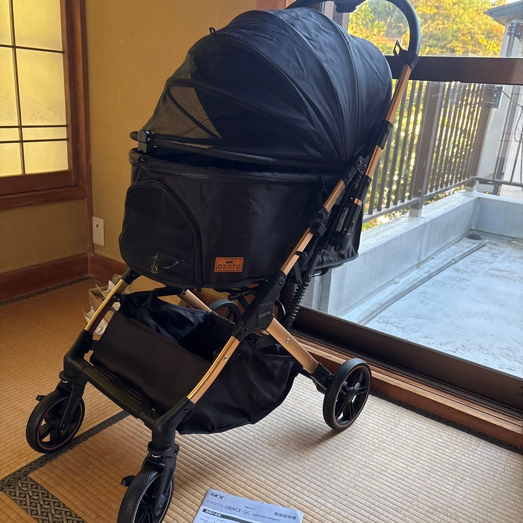 未使用傷あり　ジェックス OSOTO GRACE QC 犬猫兼用バギー