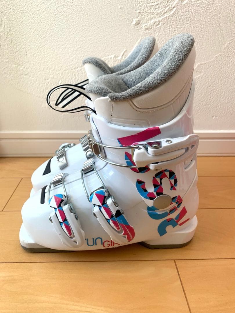 【美品】ロシニョール 19.5 スキーブーツ キッズ FUN GIRL J3