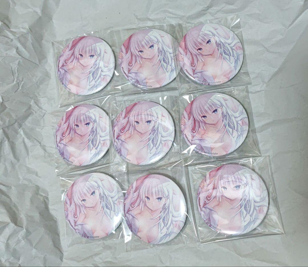 Summer Pockets 鳴瀬しろは 缶バッジ75mm 9点まとめ売り