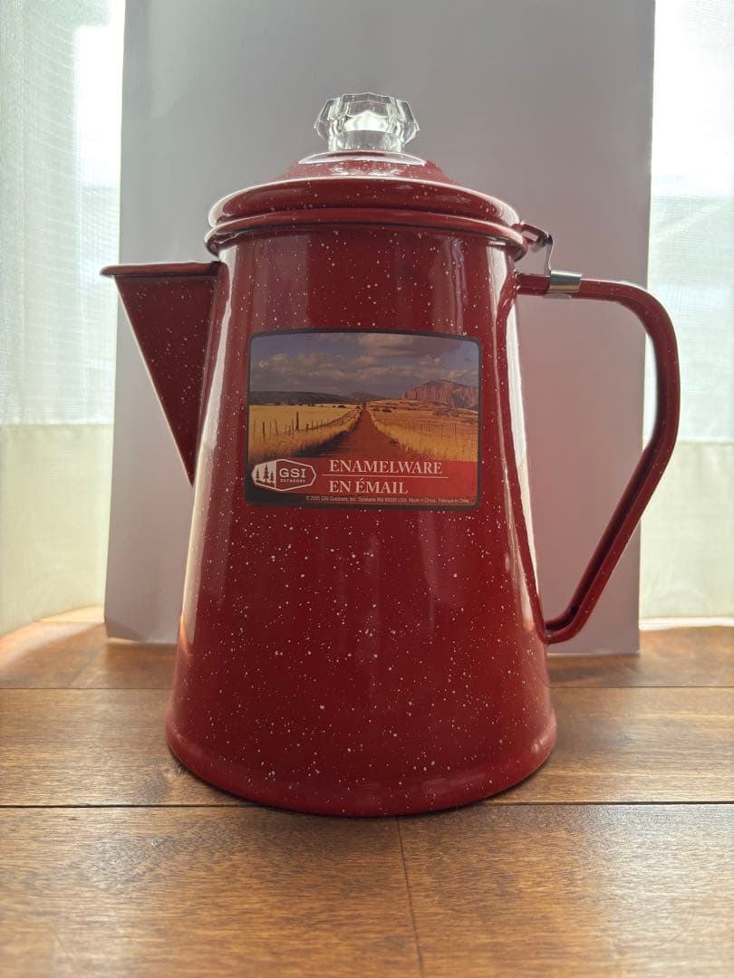 GSI パーコレーター　レッド