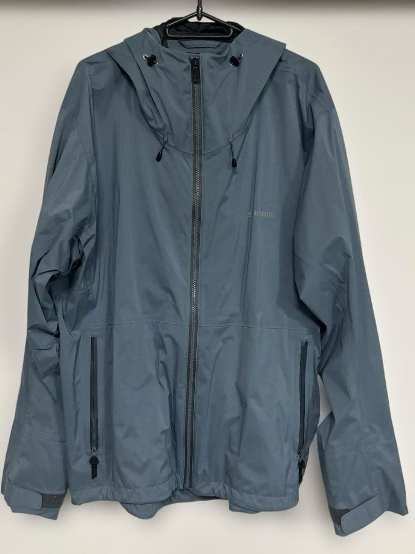 シマノ デュラスト3シーズンレインジャケット ブルーグレー