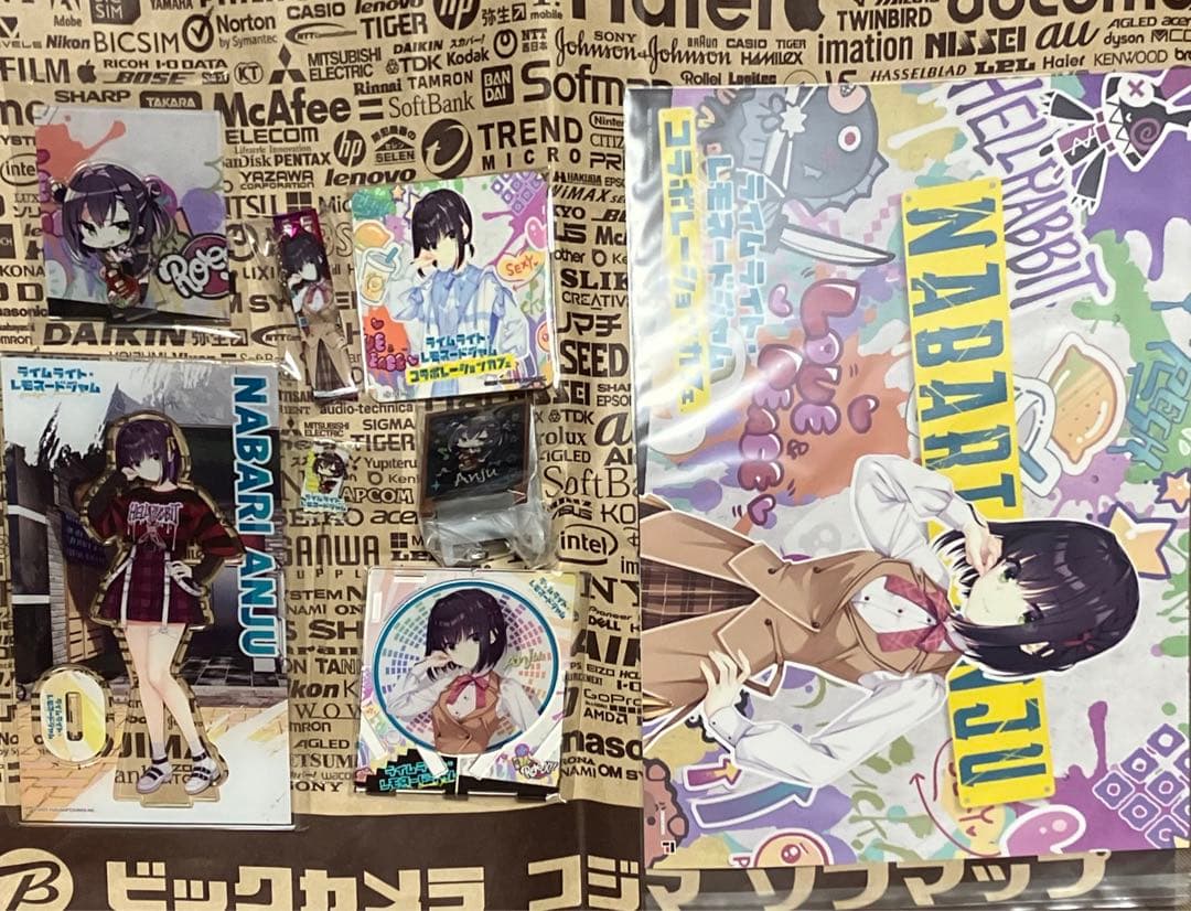 ゆずソフト ライムライト・レモネードジャム コラボカフェ 限定　杏珠　計8点