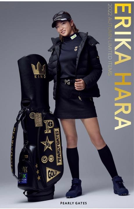 パーリーゲイツ 原プロモデル ブラック MFYハイネックカットソー サイズ00