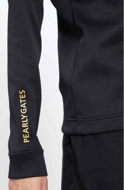 パーリーゲイツ 原プロモデル ブラック MFYハイネックカットソー サイズ00