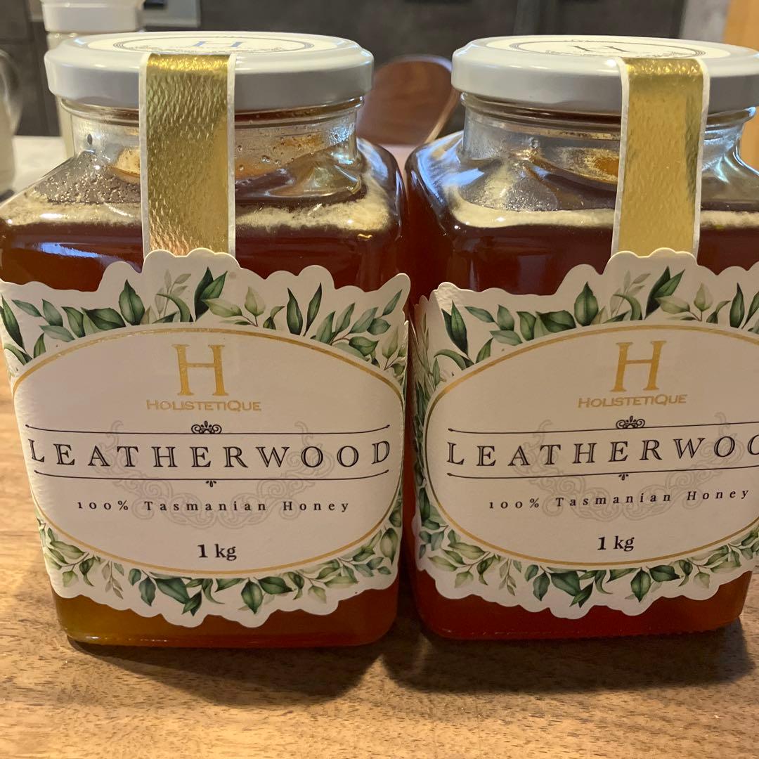 非加熱　レザーウッドハニー 1kg ✖️2
