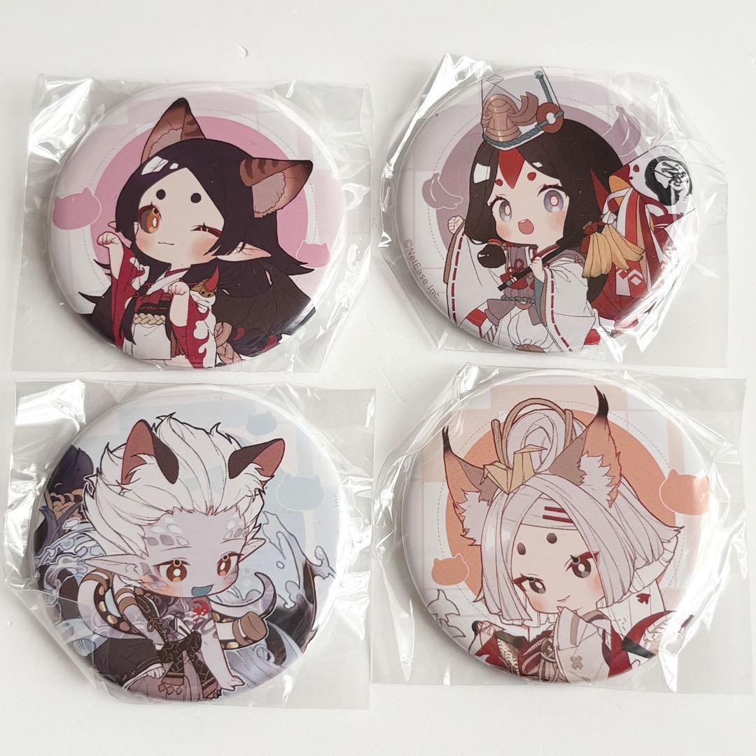 陰陽師本格幻想RPG グラッテ 缶バッジ