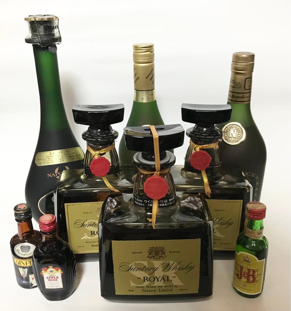 【送料込】サントリーウイスキー ナポレオンコニャックOtard 他