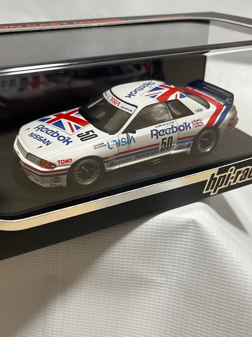 ミニカー hpi Reebok Skyline GTR 1991 Suzuka BNR32