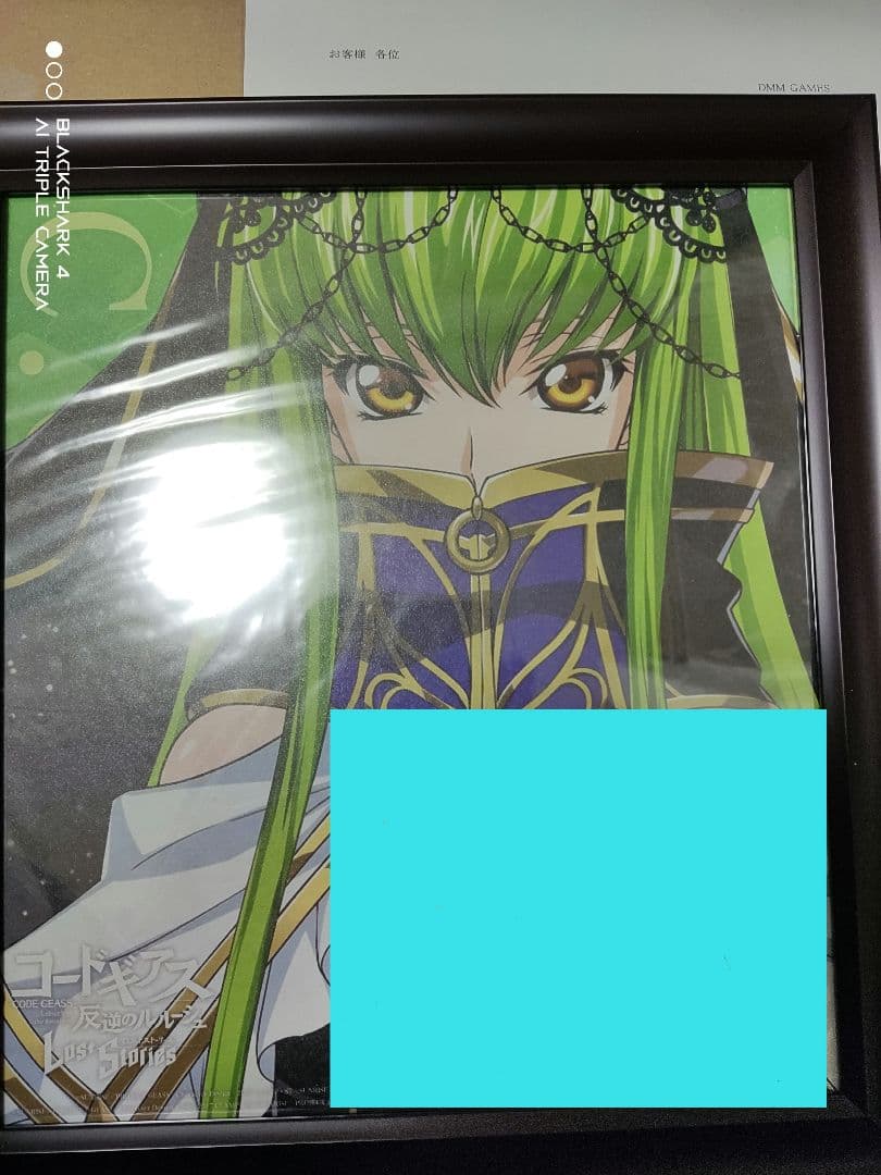 最終値下げ コードギアス C.C. ゆかな 直筆サイン入り色紙