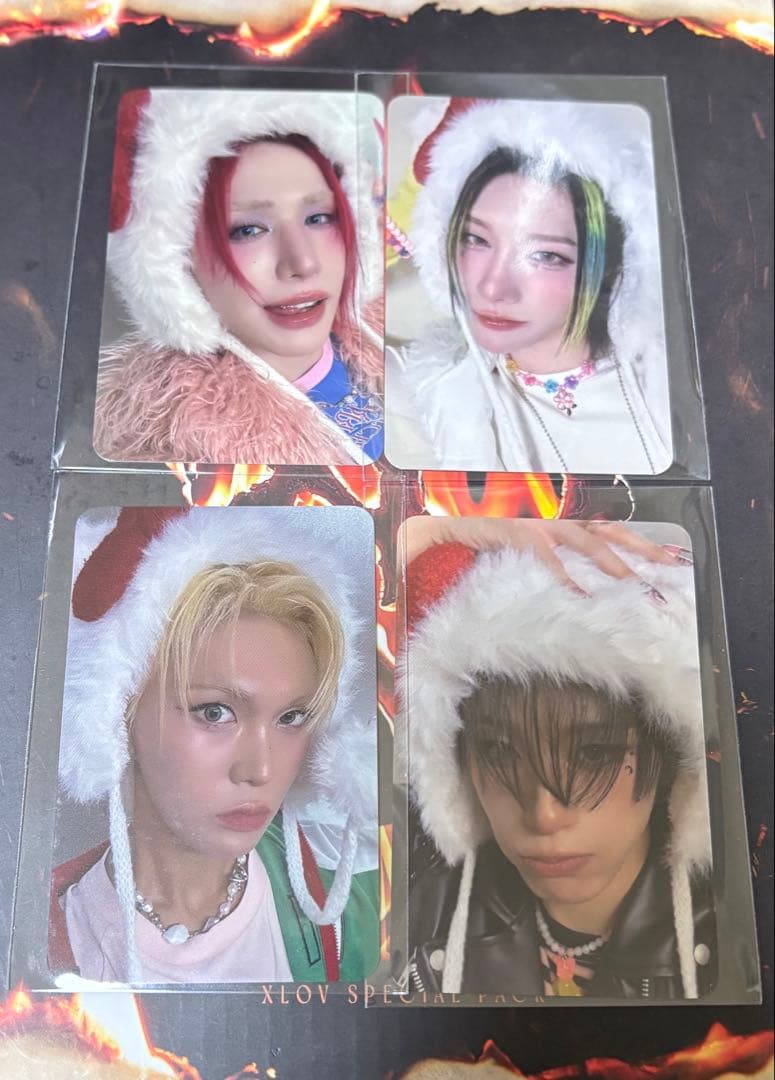 XLOV 1stmusic トレカ4枚セット