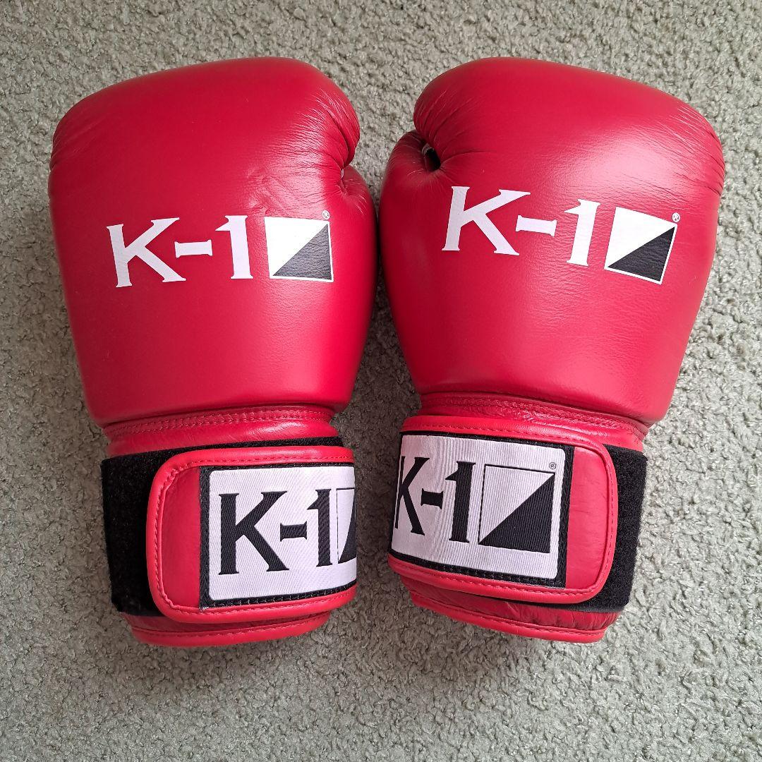 【値下げ！】K-1 ボクシンググローブ 16oz レッド