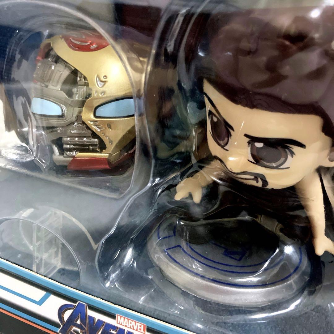 未開封 ホットトイズ コスベイビー アイアンマン 3点 マーベル キーチェーン