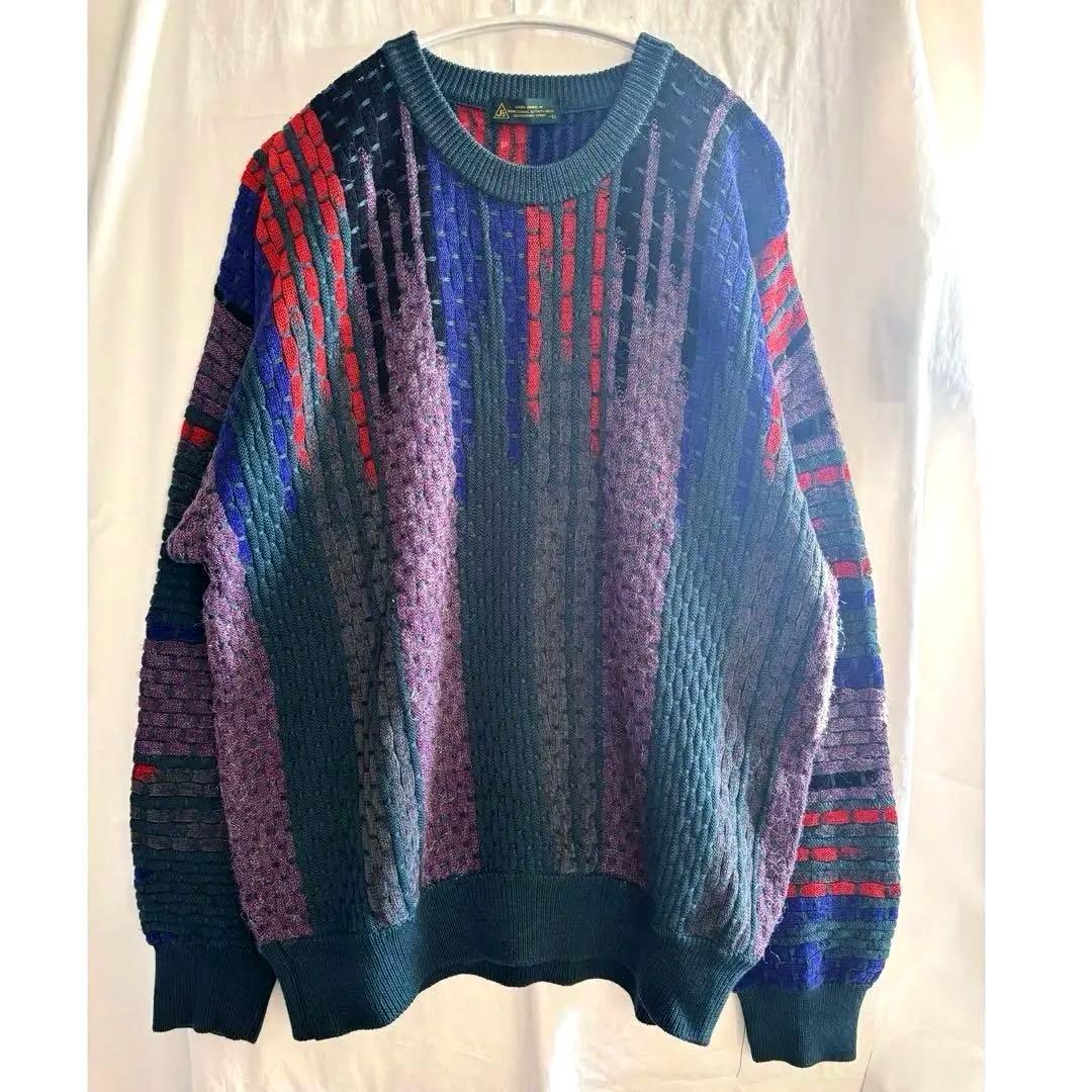 ジャンボ尾崎 カラーセーター