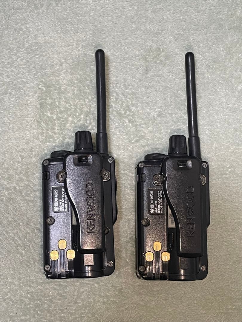 KENWOOD UBZ-M31 トランシーバー　2台