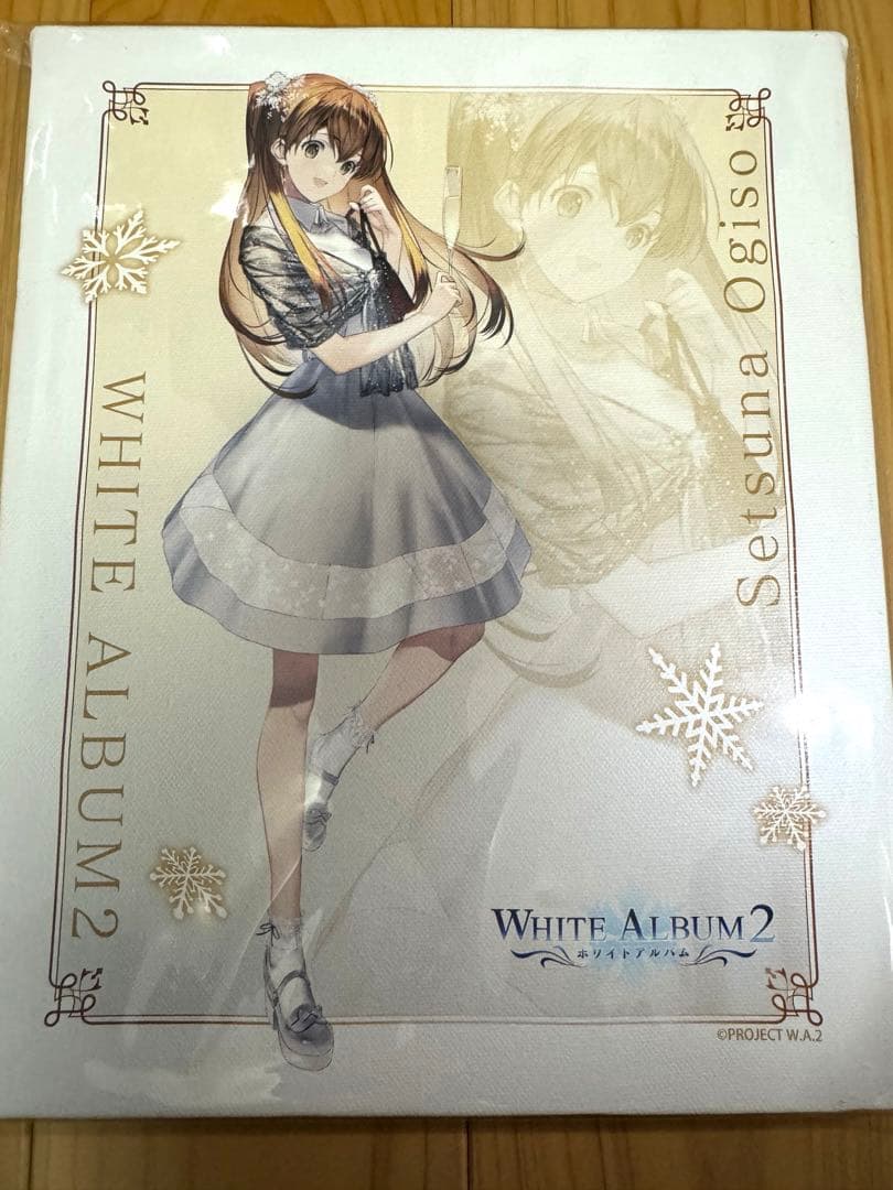 小木曽雪菜描き下ろしキャンバスDMMスクラッチ WHITE ALBUM2 B-2