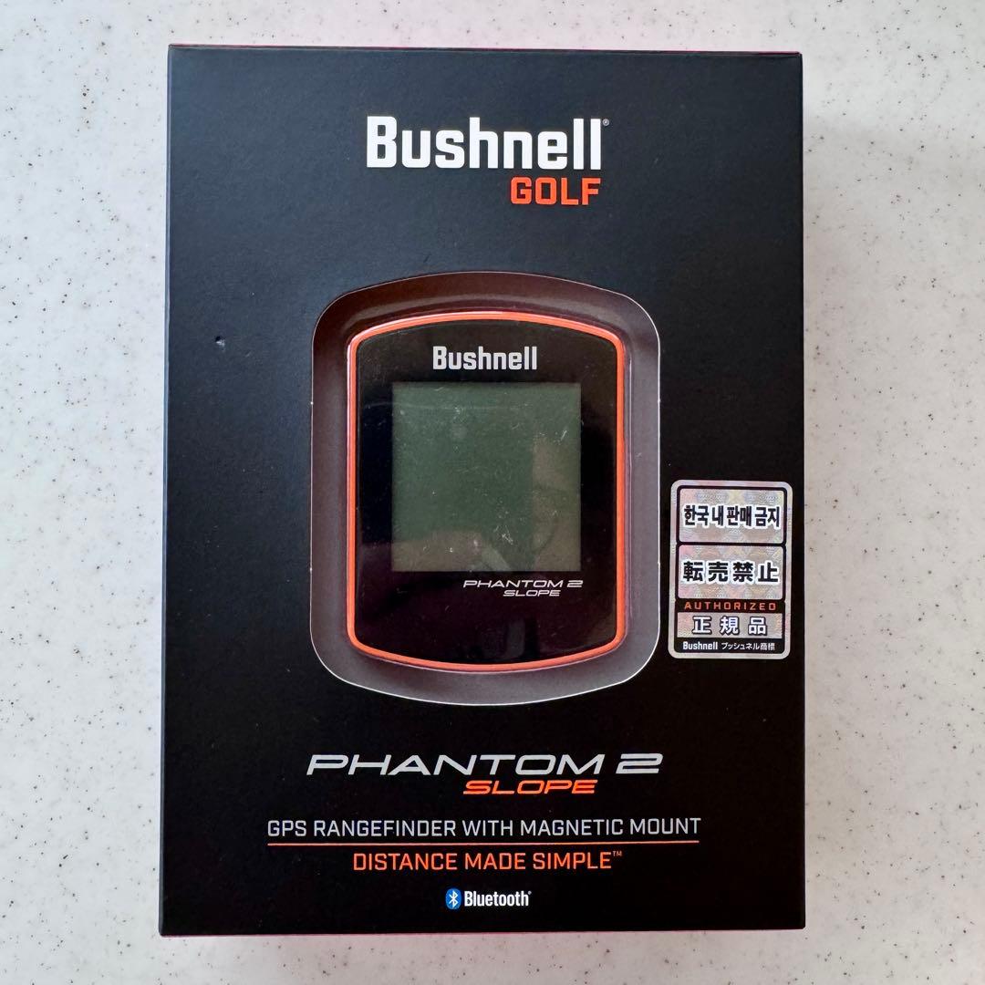 【超美品】Bushnell Phantom 2 Slope GPS距離計