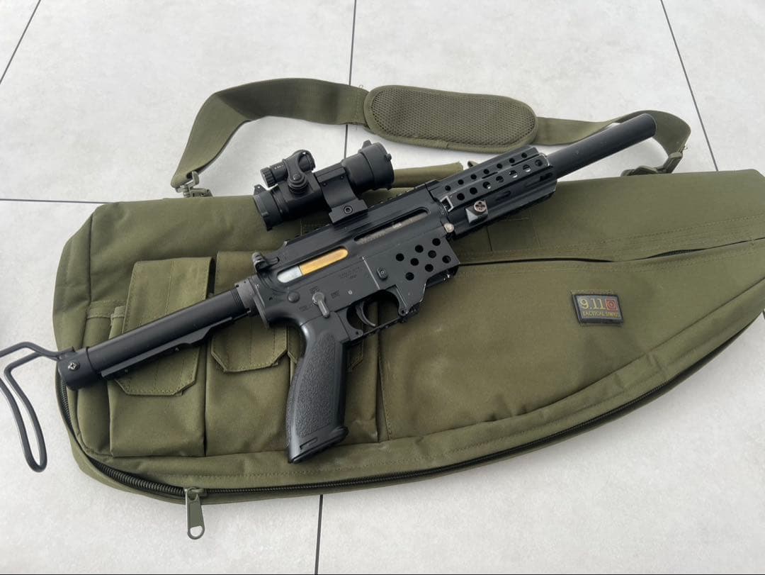 東京マルイ次世代HK416 軽量化カスタム ワンオフパーツ多数　おまけ品あり