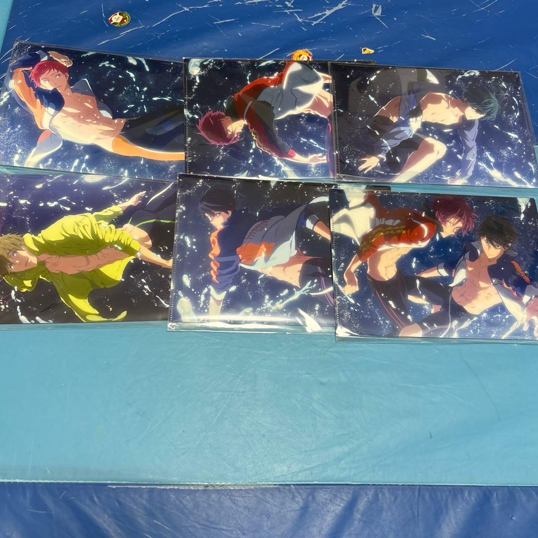 Free 複製ミニ原画　円盤特典　七瀬遙　橘真琴　松岡凛　桐嶋郁弥　椎名旭